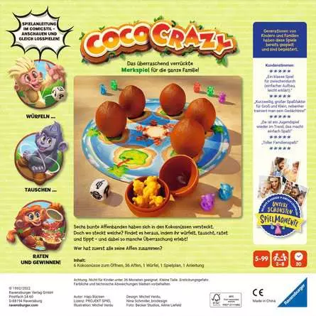 Coco Crazy - Kinderspiel ab 5 Jahren