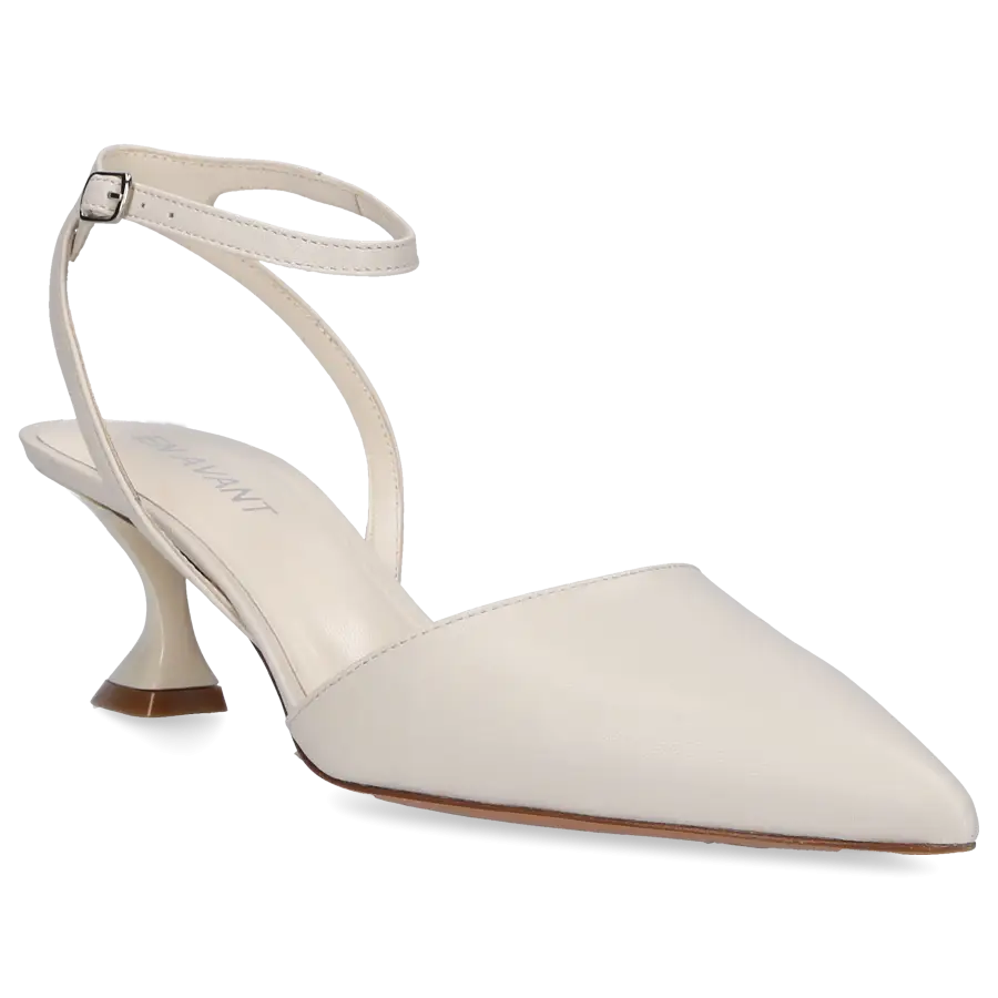 EN AVANT - Slingpumps 2754 Kalbsleder - weiß