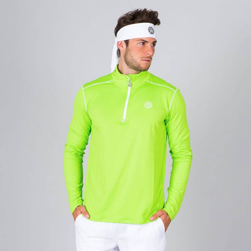 BIDI BADU Zac Tech Longsleeve Tennisshirt Herren