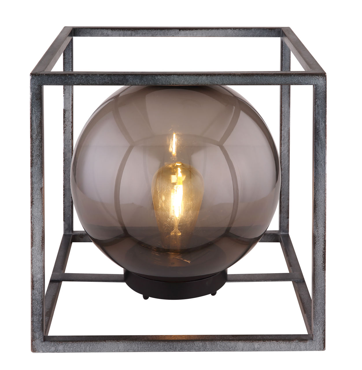 Globo Lighting - SOLARLEUCHTE METALL SCHWARZ, 1XLED - Solarleuchte Metall schwarz, LED