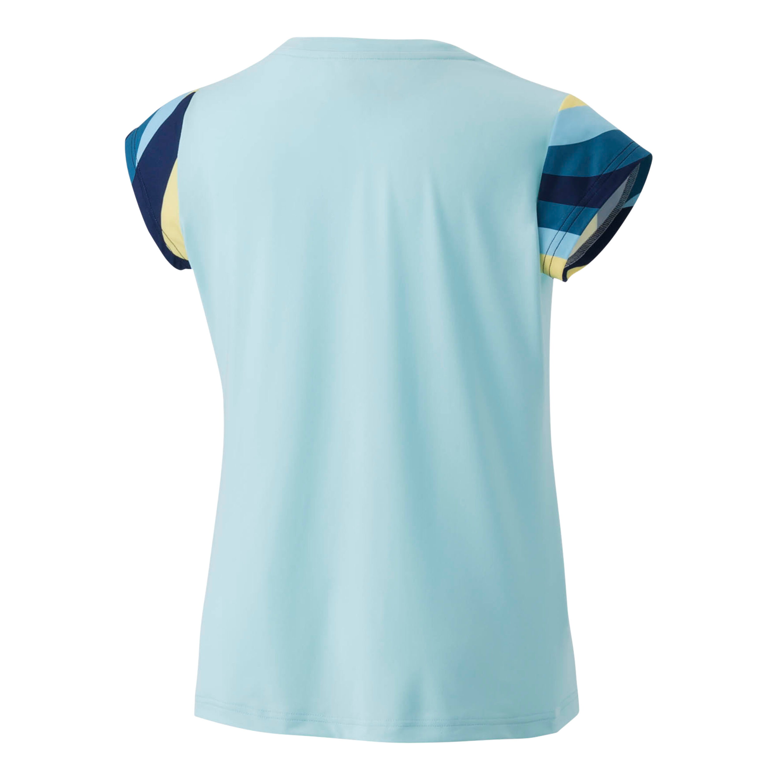Crew Neck T-Shirt Damen - Blau