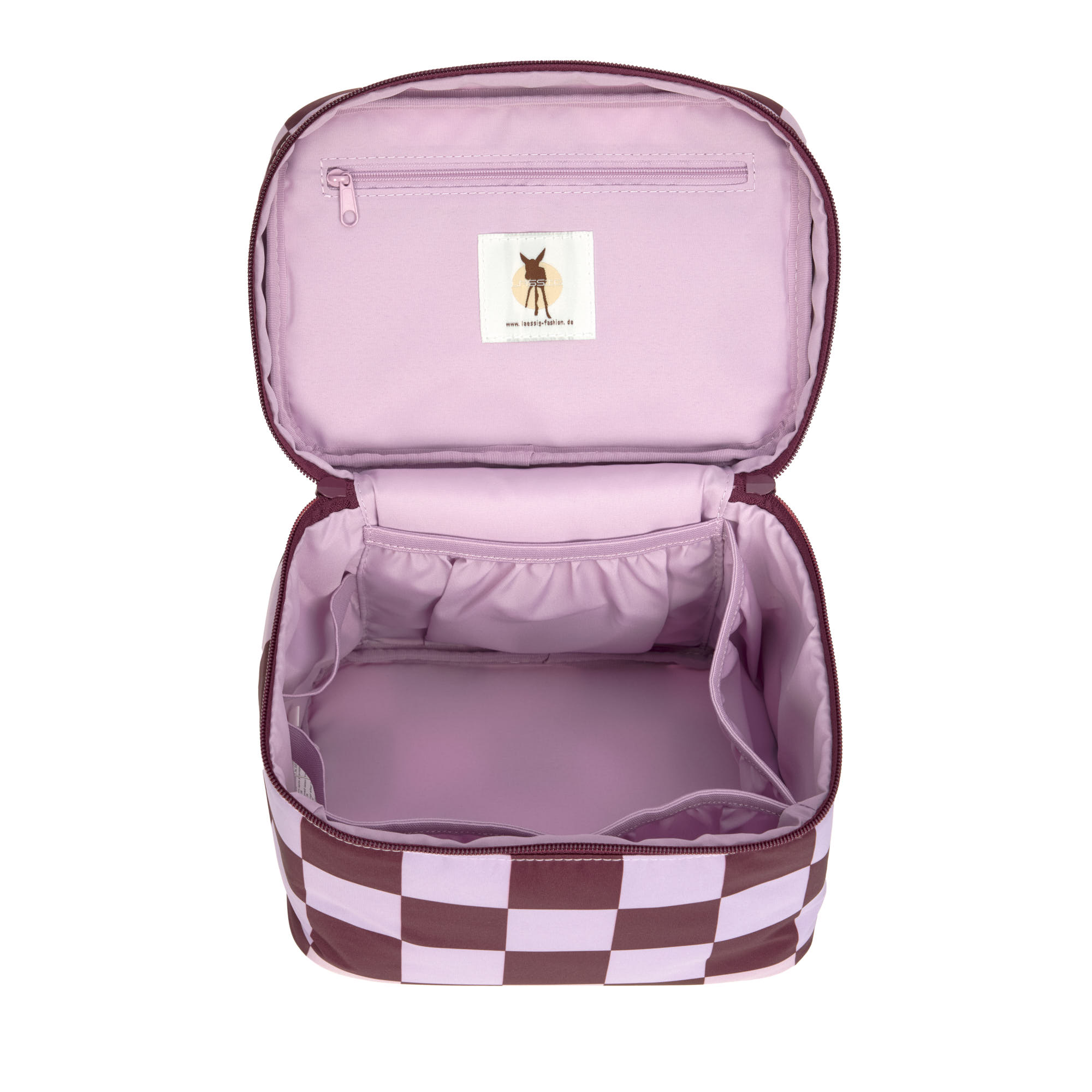 Wickeltisch Organizer, Tiefrot Lavendel
