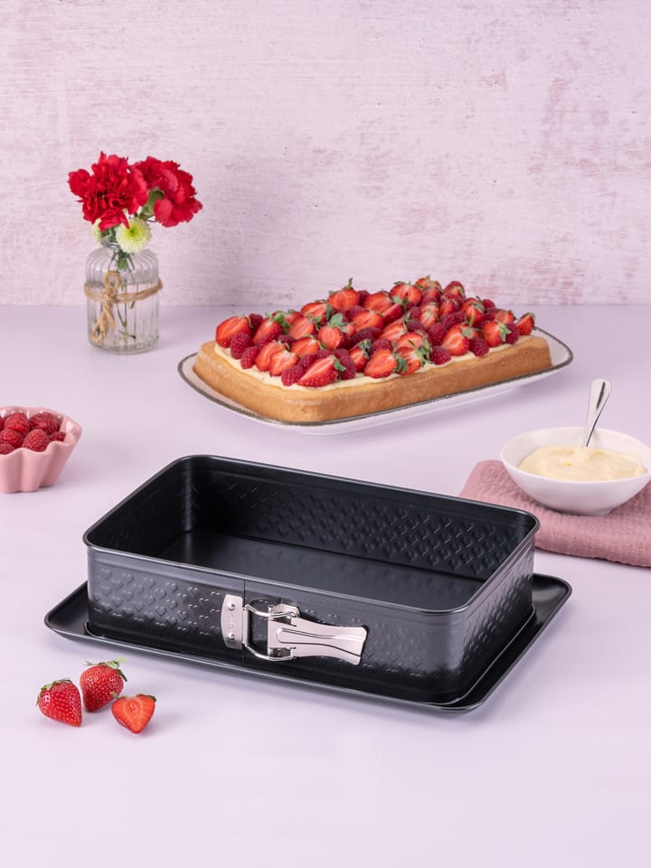 Zenker Rechteck-Springform in Dunkelblau - (L)28 x (B)18,5 cm günstig kaufen onesize