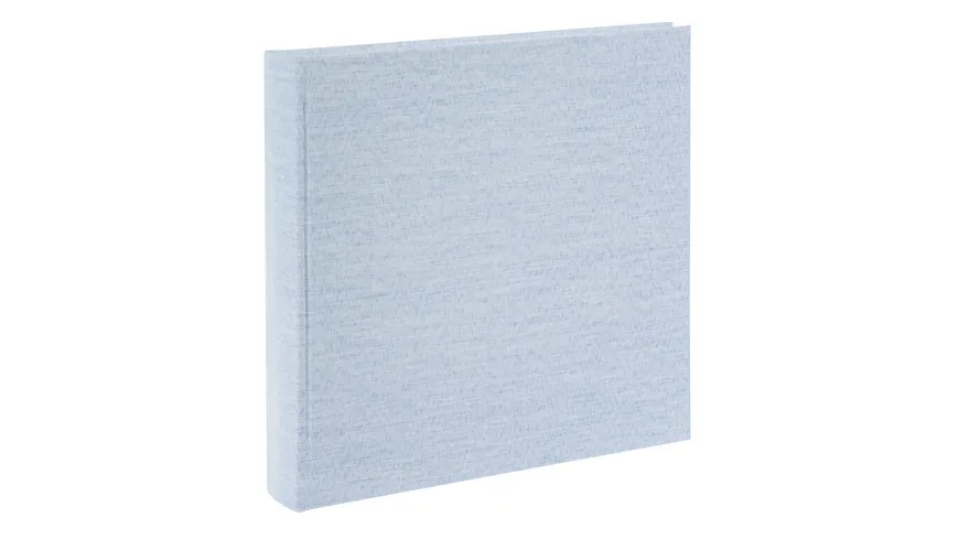 goldbuch Fotoalbum aus recyceltem Ozean-Plastik in blau, 24x25 cm mit 60 weißen Seiten blau