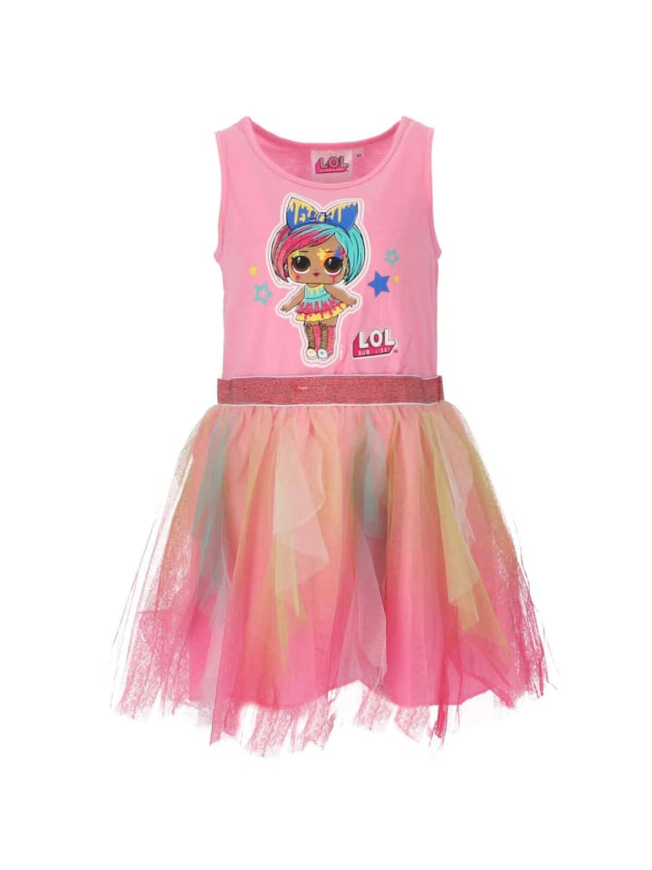 COFI 1453 LOL Surprise Kleid für kleine Mädchen – 100% Baumwolle, 8 Jahre in Pink günstig kaufen 8