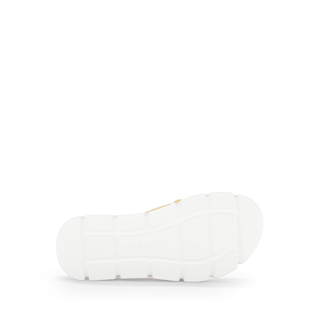 Gabor fashion Pantolette gelb