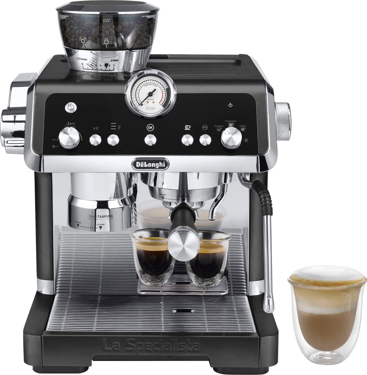 De'Longhi Siebträgermaschine La Specialista Prestigio EC9355.BM, inkl. 250g Kimbo Classic im Wert von UVP € 6,49