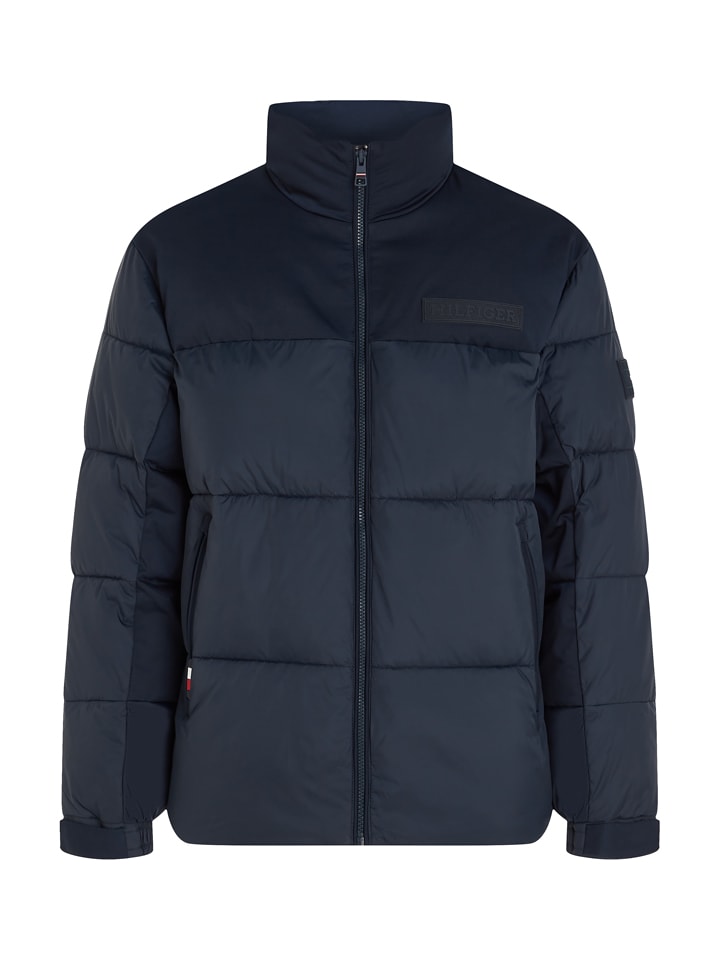 Tommy Hilfiger Winterjacke in Dunkelblau günstig kaufen