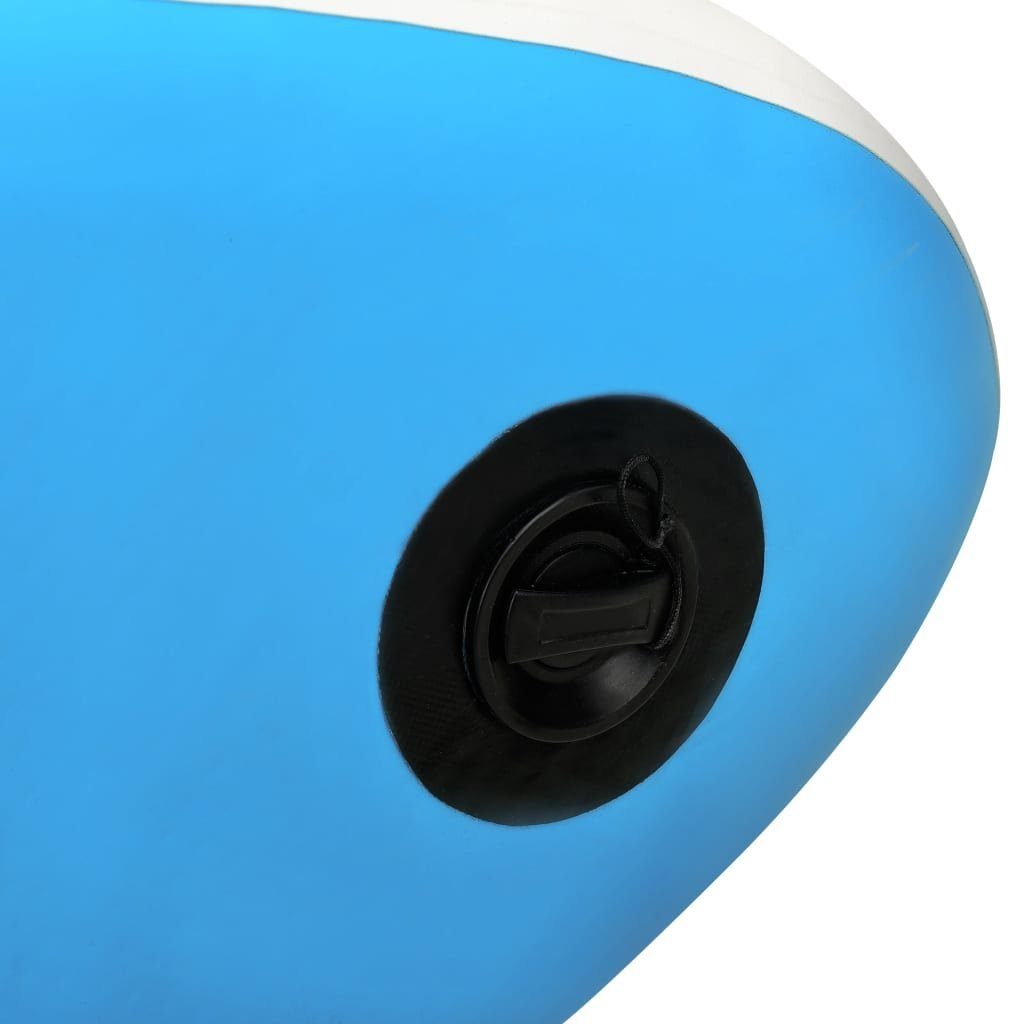 vidaXL Schlauchboot Aufblasbares Stand Up Paddle Board Set 305x76x15 cm Blau