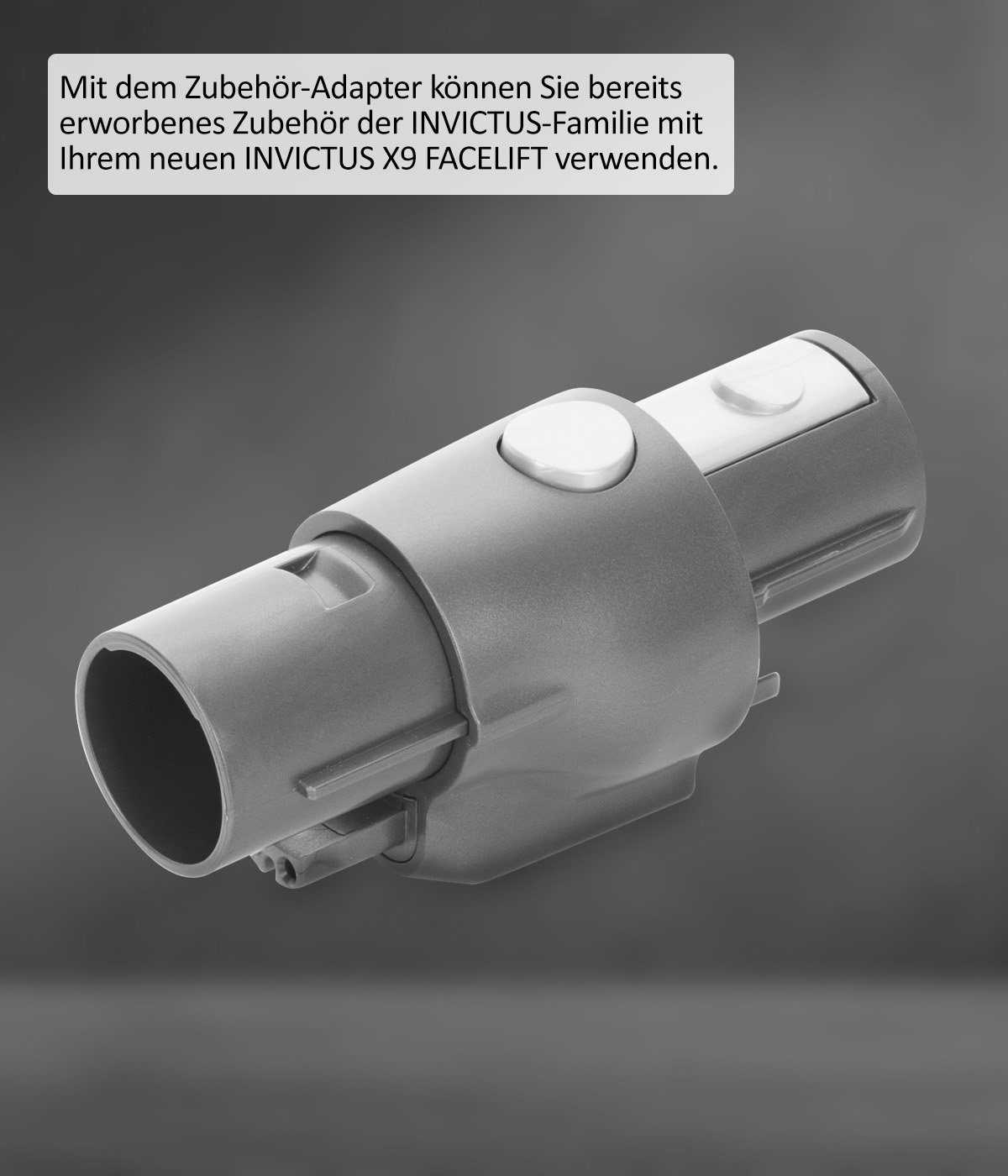 Genius Akku-Hand-und Stielstaubsauger Invictus X9 Facelift Deluxe 26-tlg., Nass- & Trockenreiniger, 450,00 W, beutellos HEPA Filter, Akkusauger bis zu 55 Min Laufzeit Ladestation Bürste Set