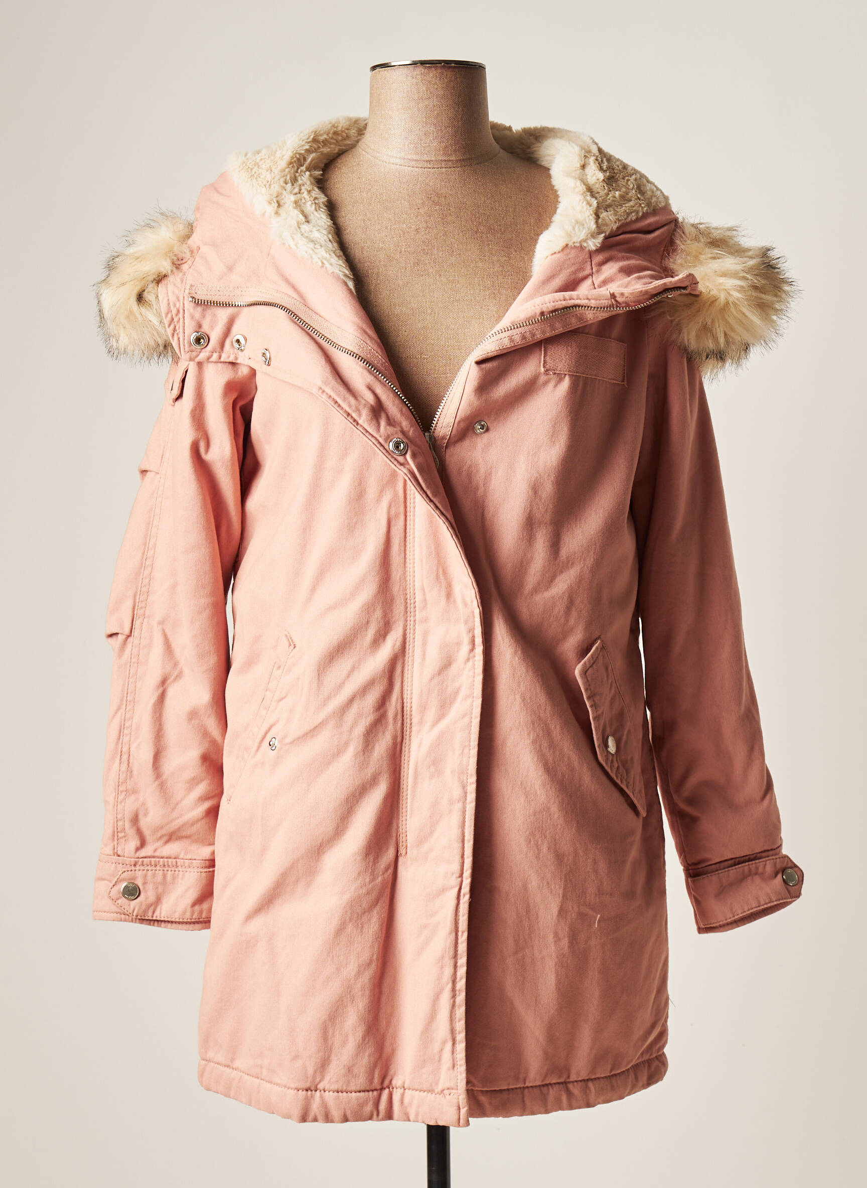 Only Parkas Femme couleur rose