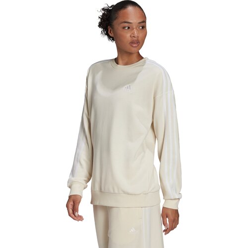 ADIDAS DAMEN ESSENTIALS STUDIO LOUNGE 3-STREIFEN SWEATSHIRT