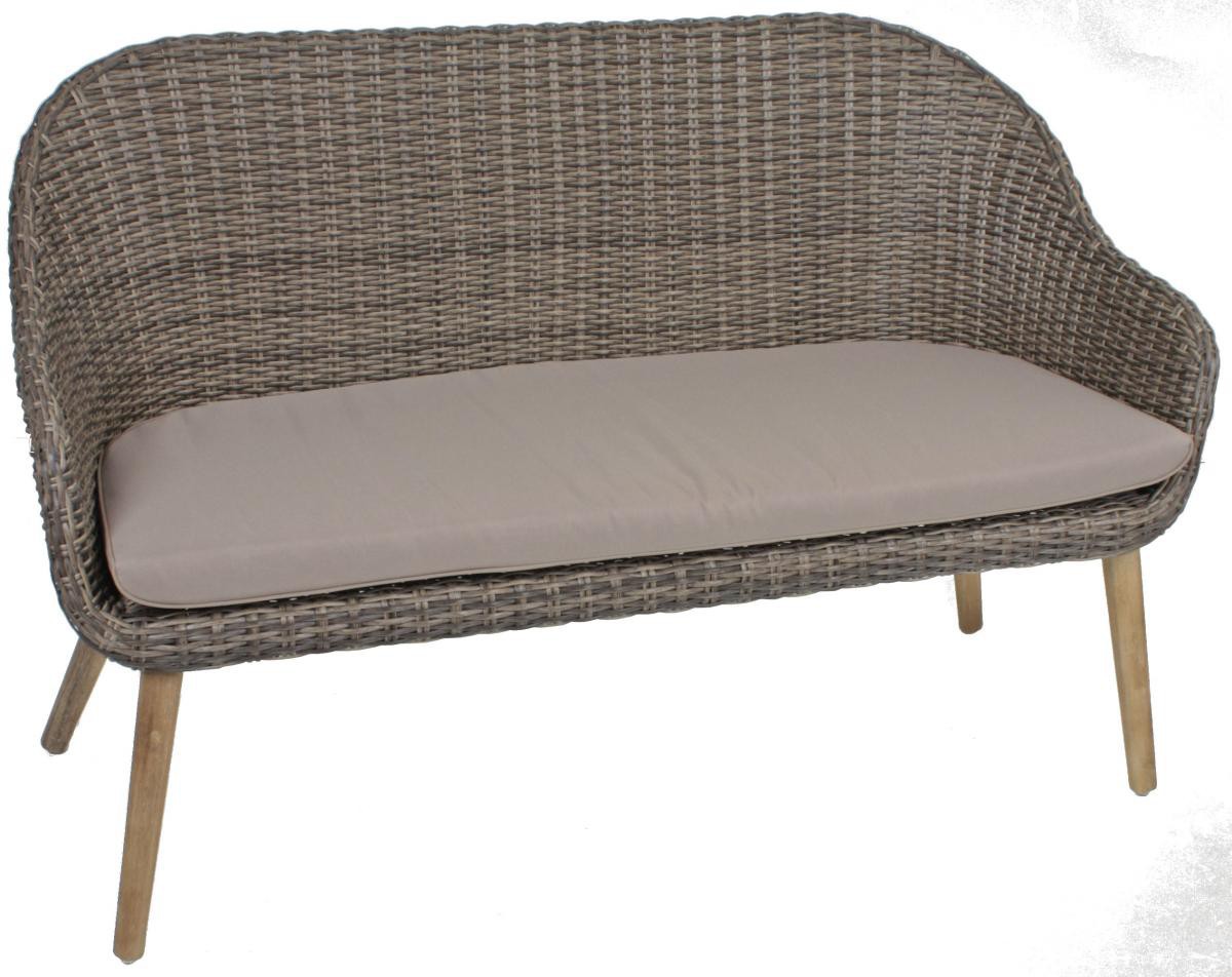 Garden Pleasure Harms Sofa & Stuhl Set PUEBLO, 3-teilig