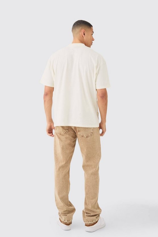 Oversize T-Shirt mit Print