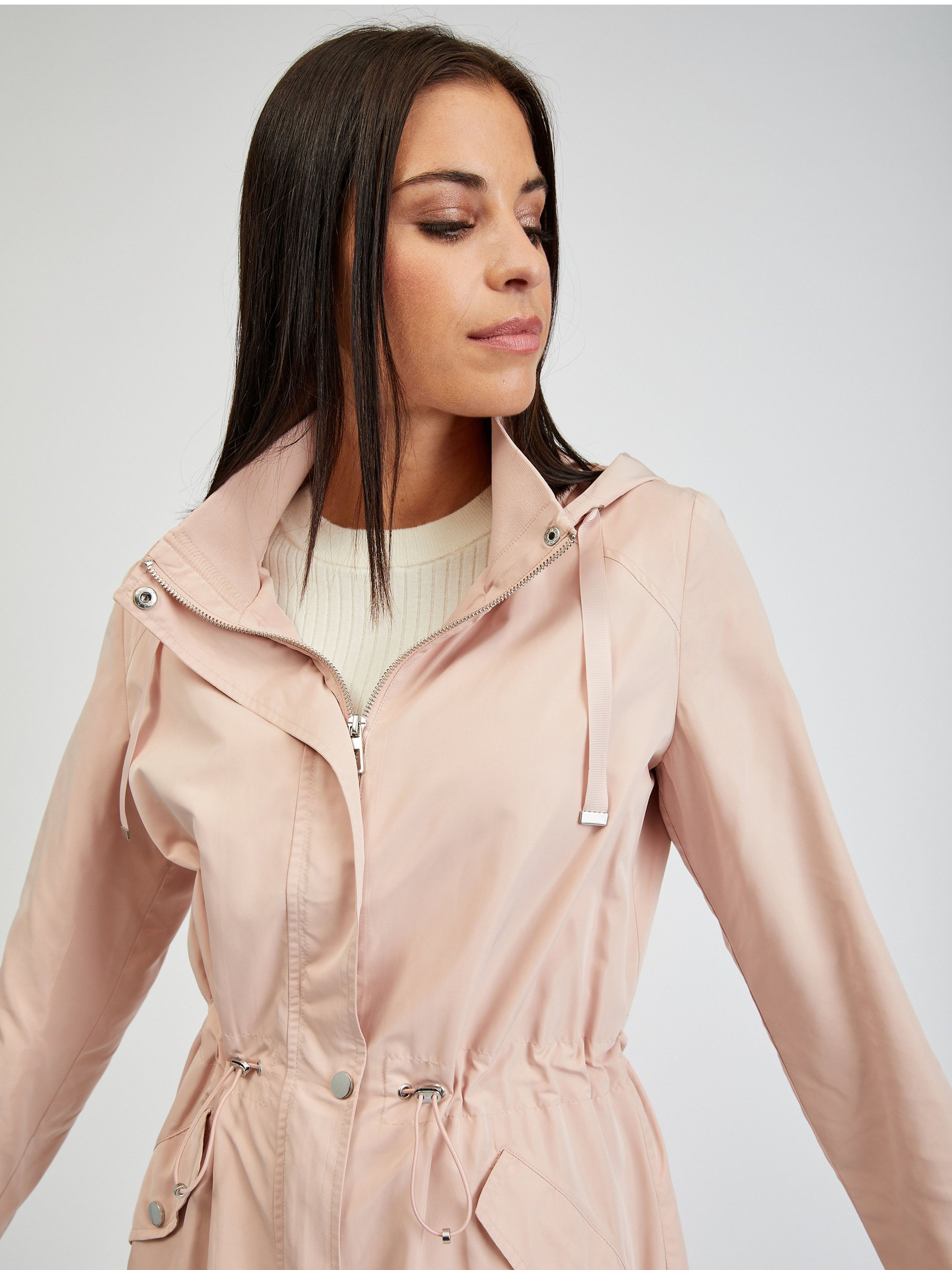 Hellrosa Damen Parka ORSAY
