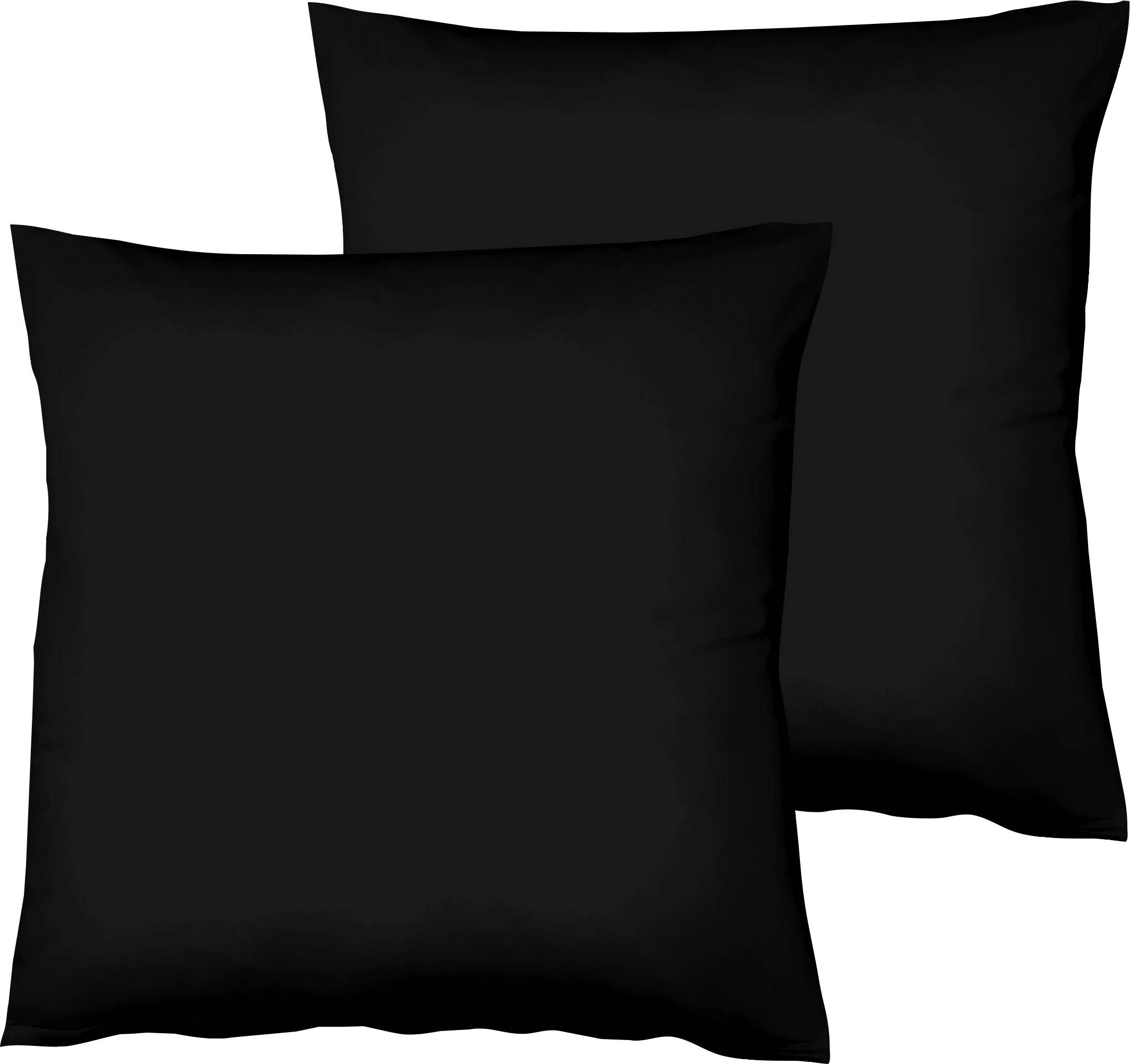Kissenbezug Colours Interlock Jersey, fleuresse (2 Stück), in bügelfreier Interlock Qualität