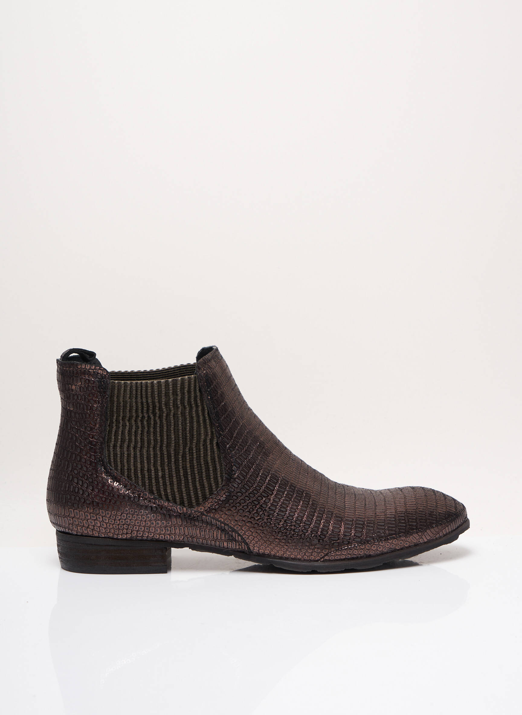 Un Matin D Ete Bottines Femme couleur marron