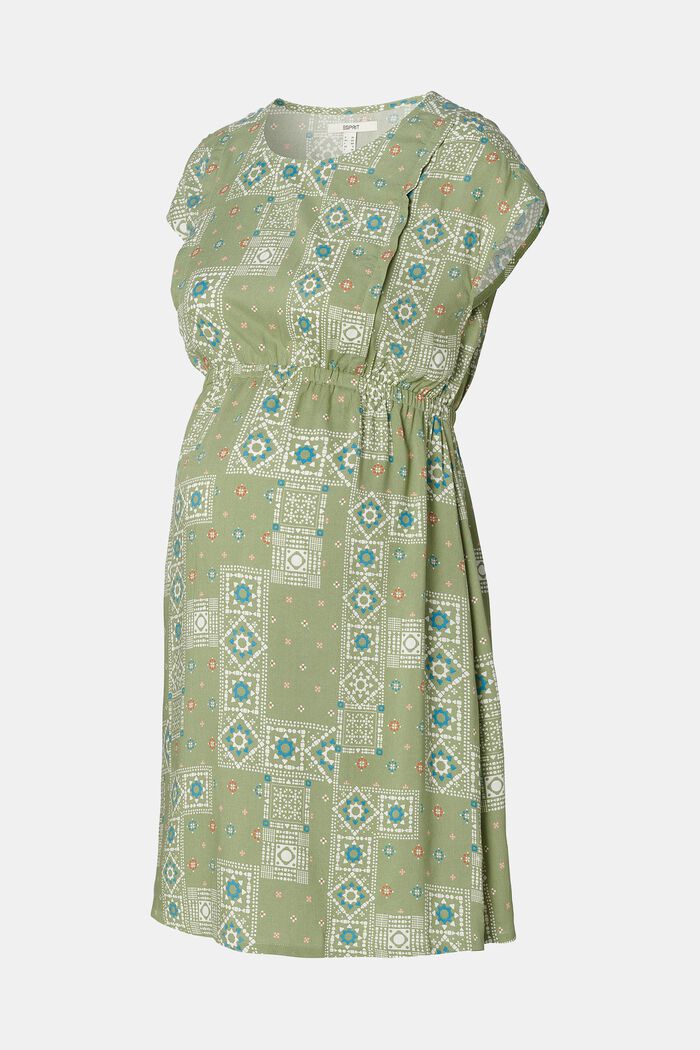 Bedrucktes Kleid mit Stillfunktion
