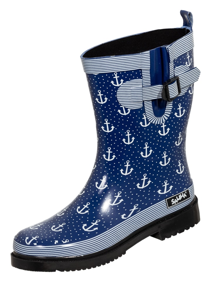 Bockstiegel Regenstiefel Marleen in dunkelblau/multi günstig kaufen