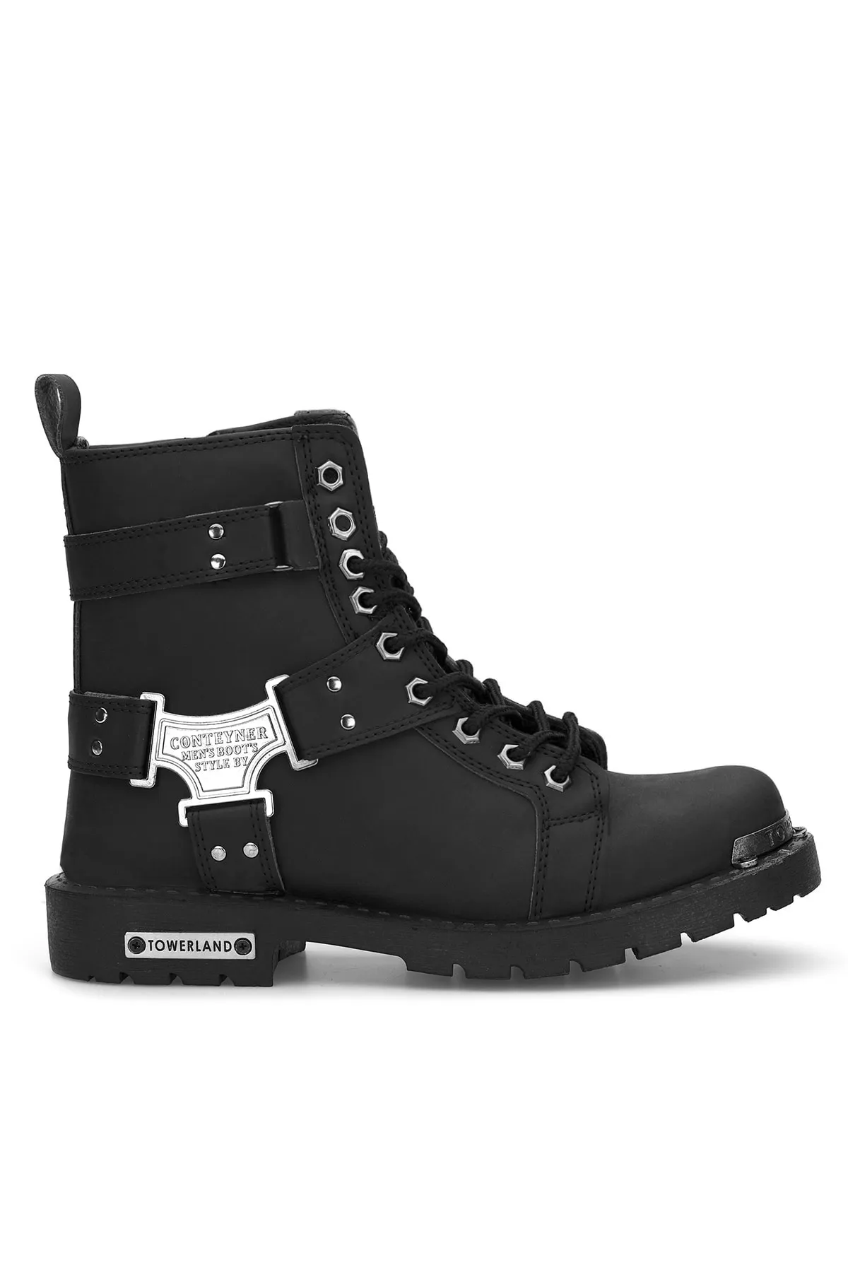 DARK SEER  Schwarze Unisex-Stiefel DS.536