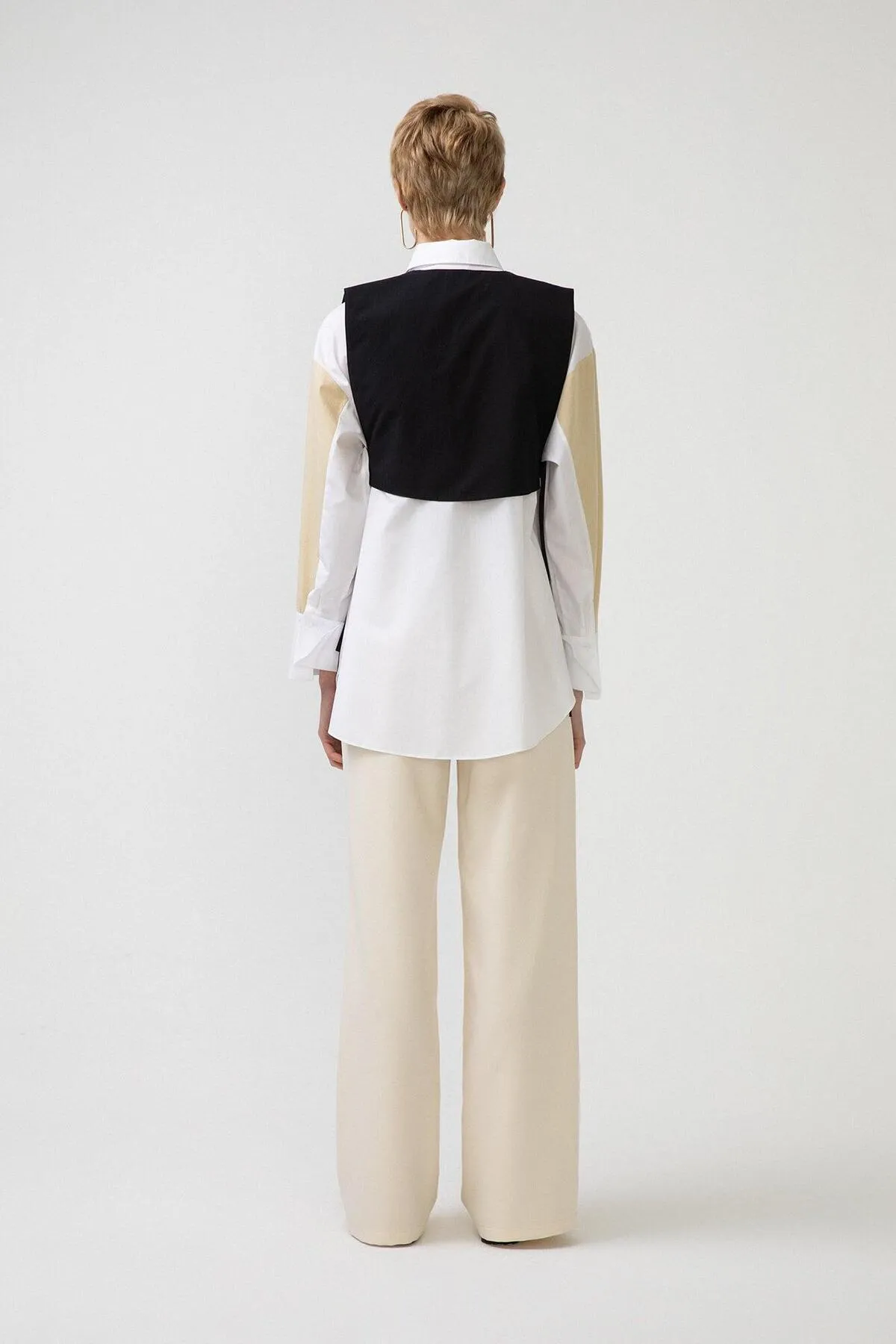 Touché Privé  Hemd - Weiß - Oversized