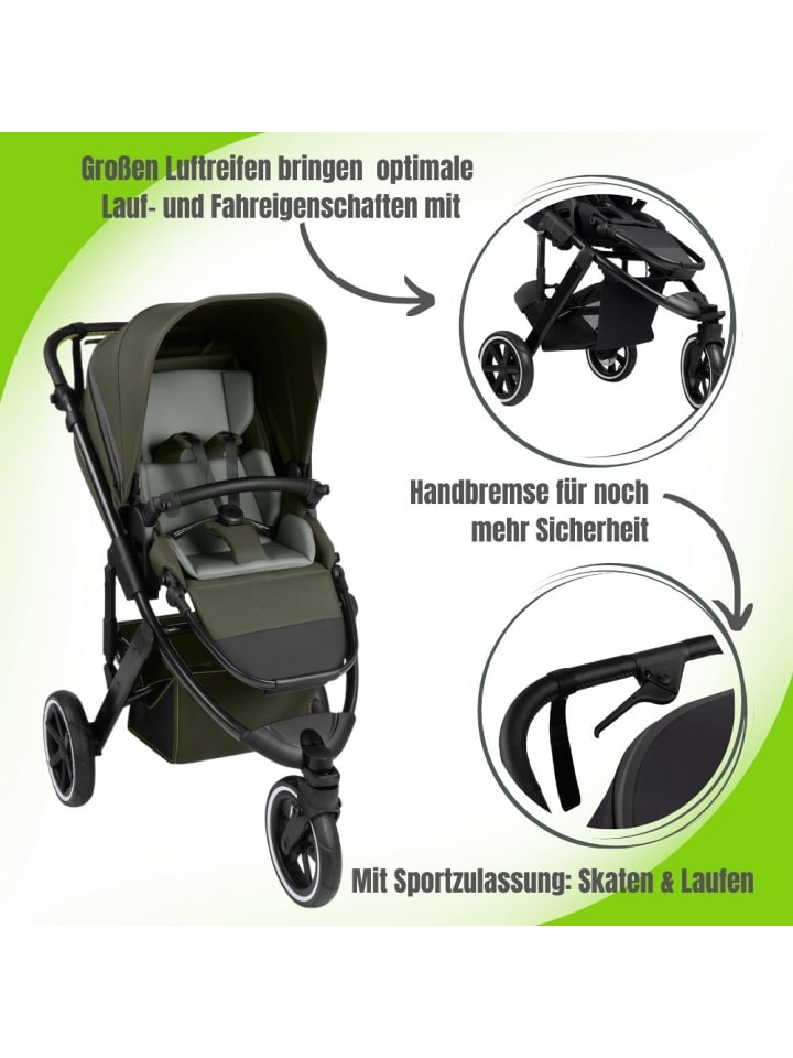 ABC-Design ABC Design Salsa 5 Run Sportkinderwagen - Farbe: Avocado günstig kaufen onesize