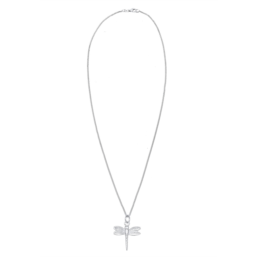 Elli Elli Collier Femmes Char Libellule Pendentif Filigrane en Argent Sterling 925 Bijoux