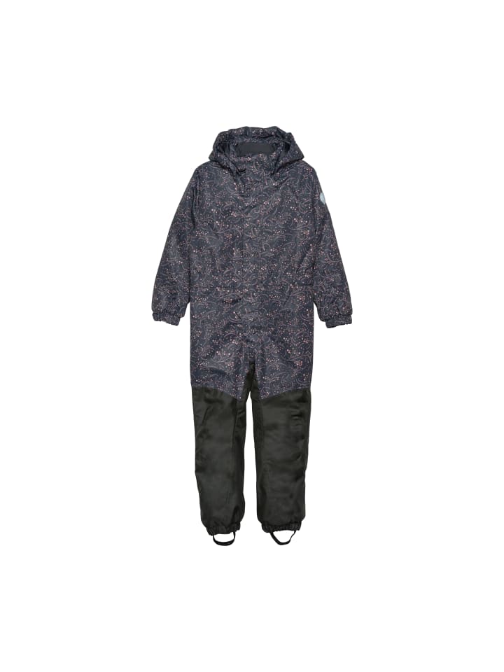 Color Kids Schneeoverall 741089 Schneeanzug mit Kapuze und Fußschlafen in Grau günstig kaufen