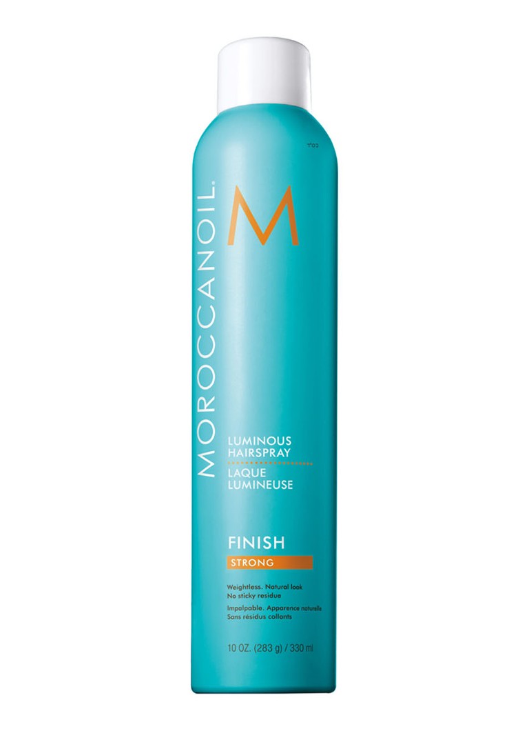 Moroccanoil Luminous stipraus poveikio plaukų lakas