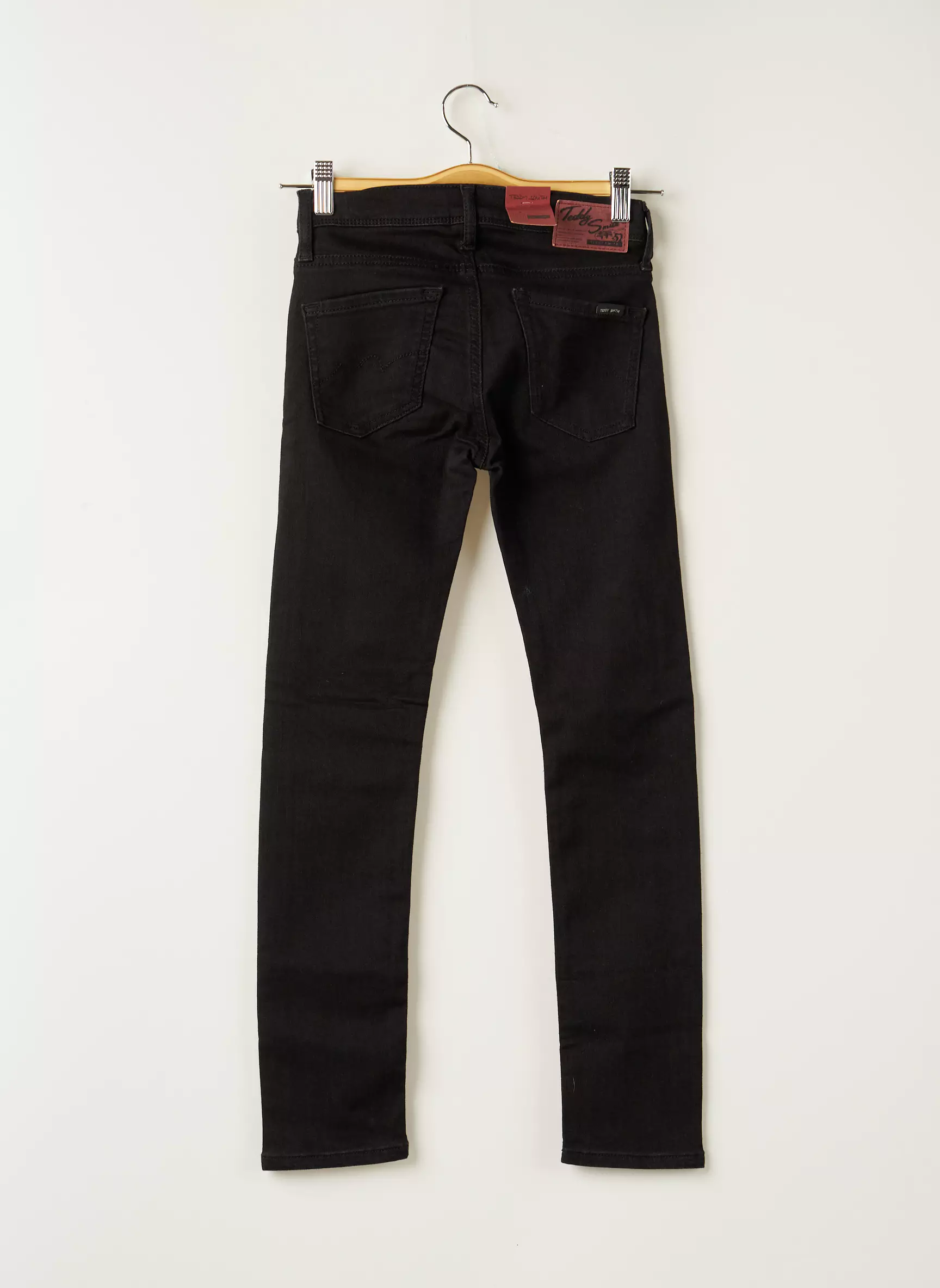 Teddy Smith Jeans Coupe Slim Garcon couleur noir