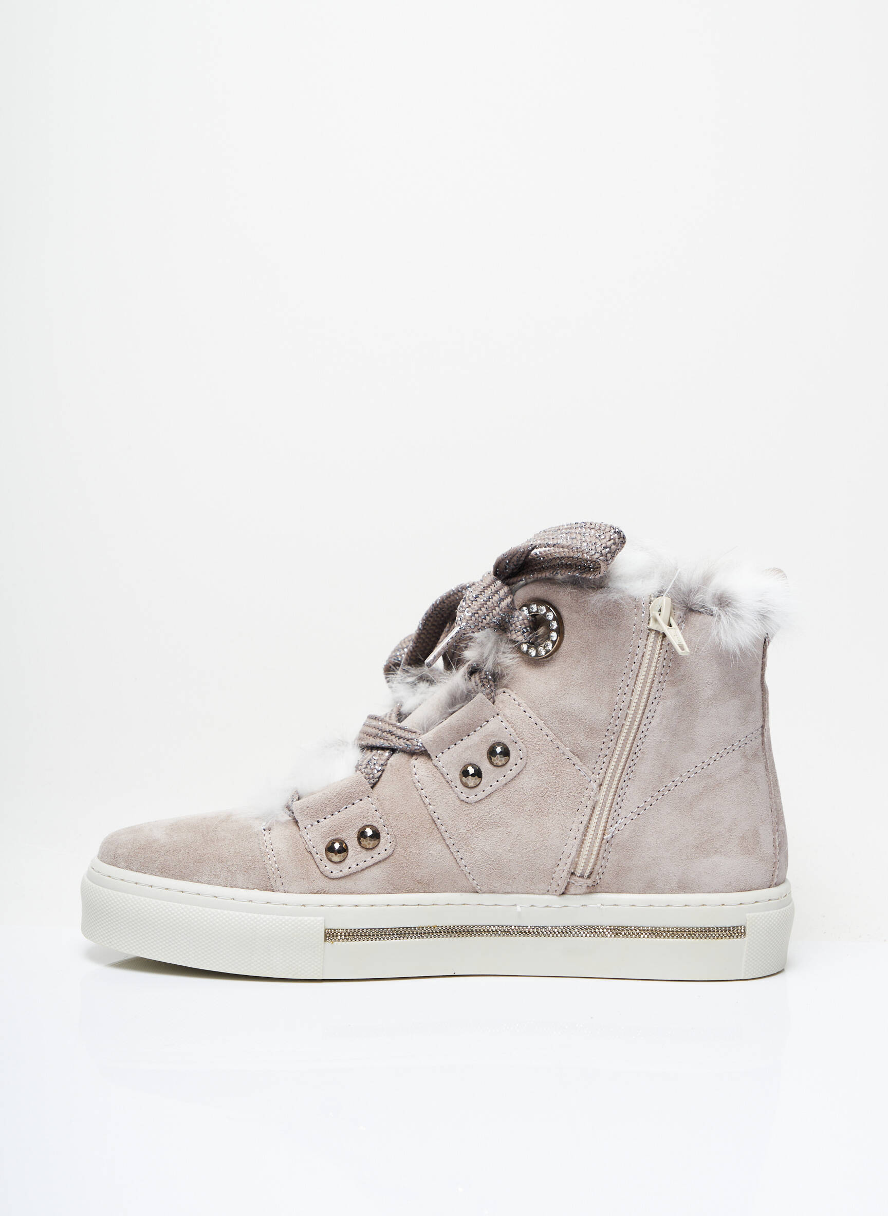 Alpe Baskets Femme couleur beige