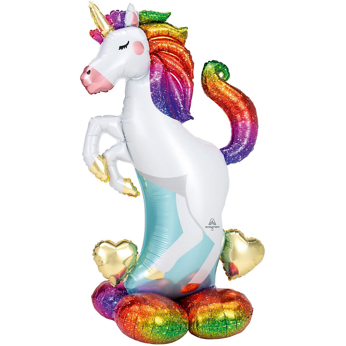 Folienballon AirLoonz Einhorn 127 cm