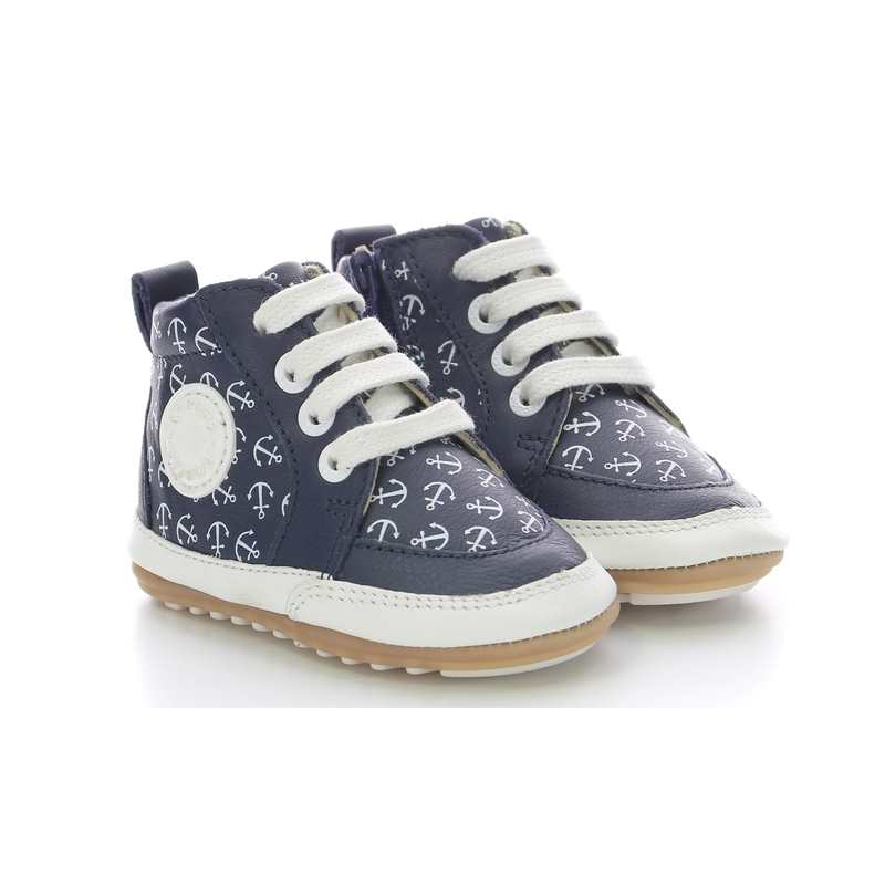 Sneakers hautes cuir Migo