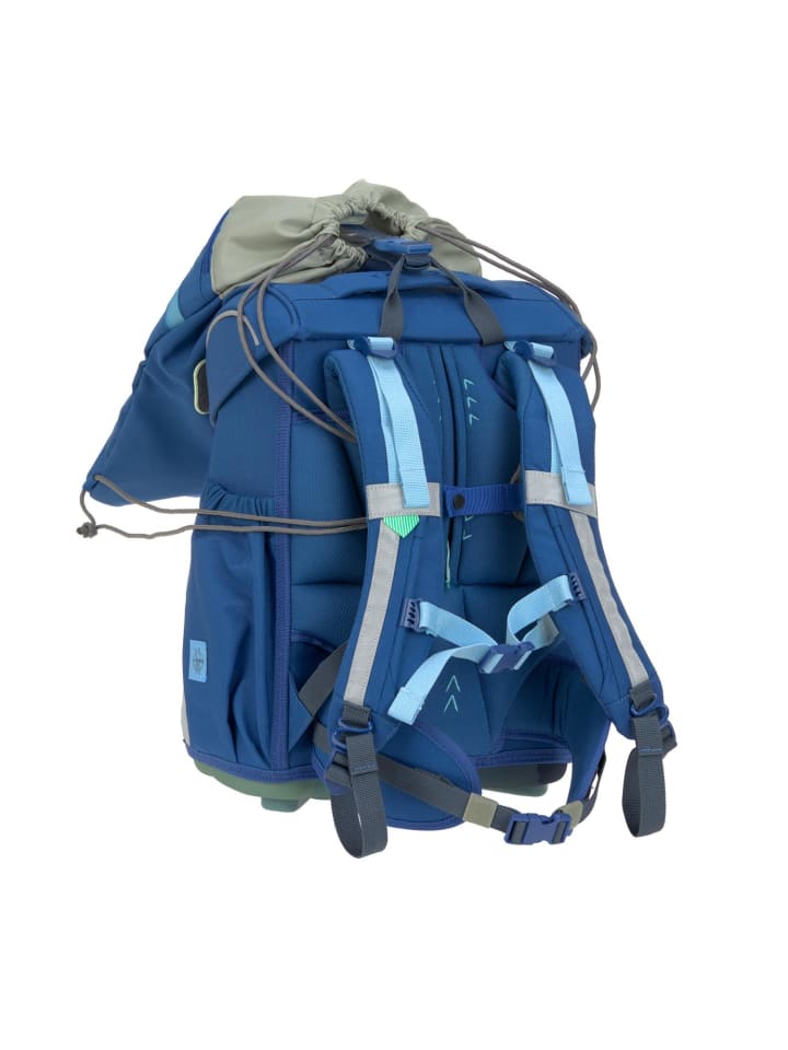 Lässig Lässig Schulranzen Set 7-teilig, Slim Unique dark blue günstig kaufen onesize