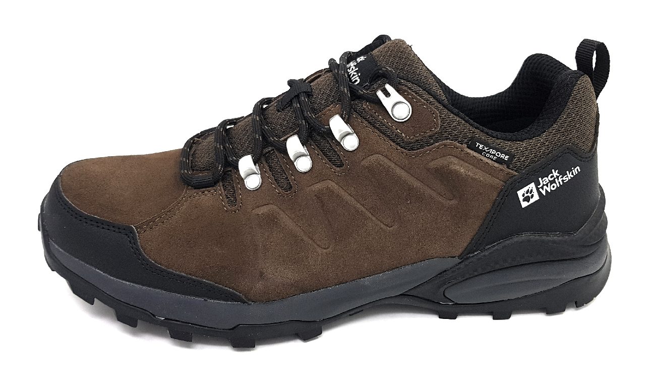 Jack Wolfskin Refugio Tex. low M 4049851/5298 Braun Brown/ Phantom