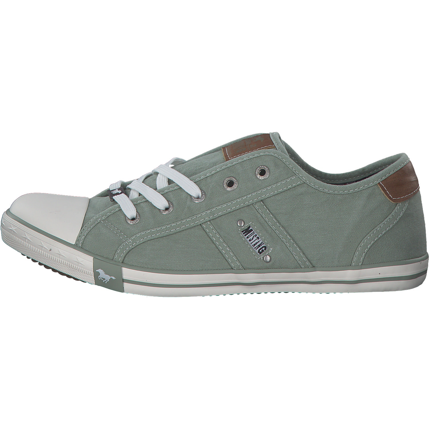 Mustang 1099310, Schnürschuhe, Damen, pastellgrün