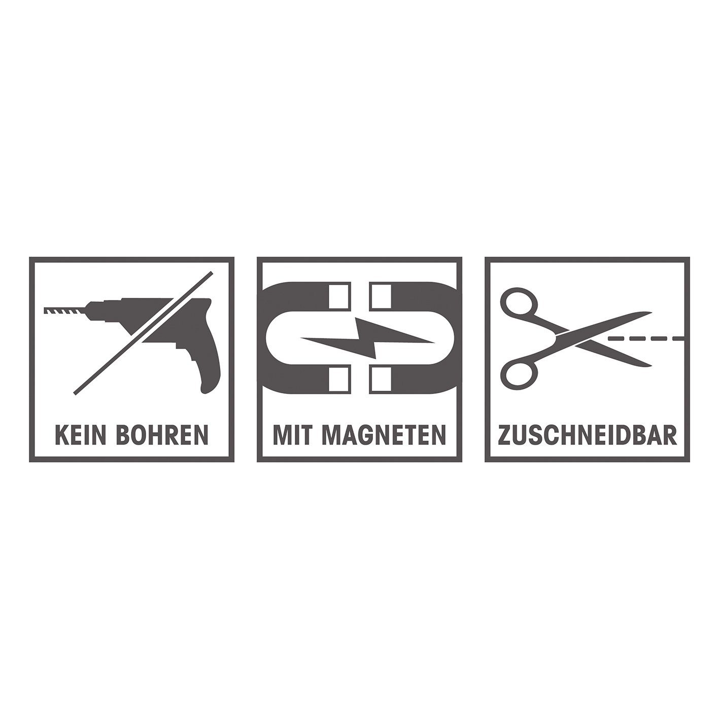 Insektenschutzplissee Fliegengitter Fenster inkl. Pollenschutz 150x130cm zuschneidbar, EASYmaxx, Magnetbefestigung, magnetisch, Moskitonetz