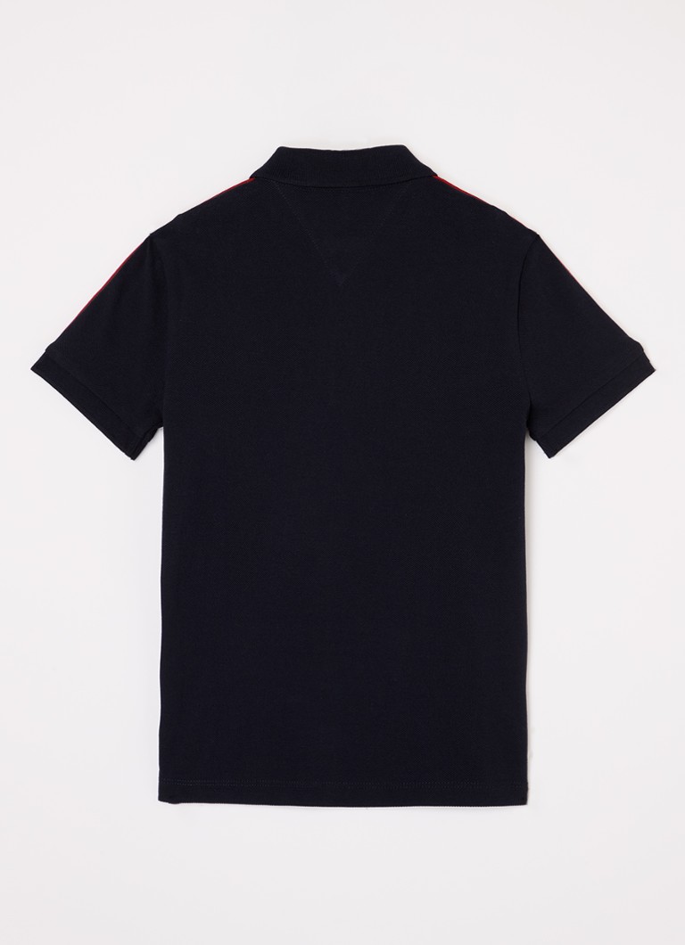 Tommy Hilfiger polo majica od pike pamuka s vezom logotipa