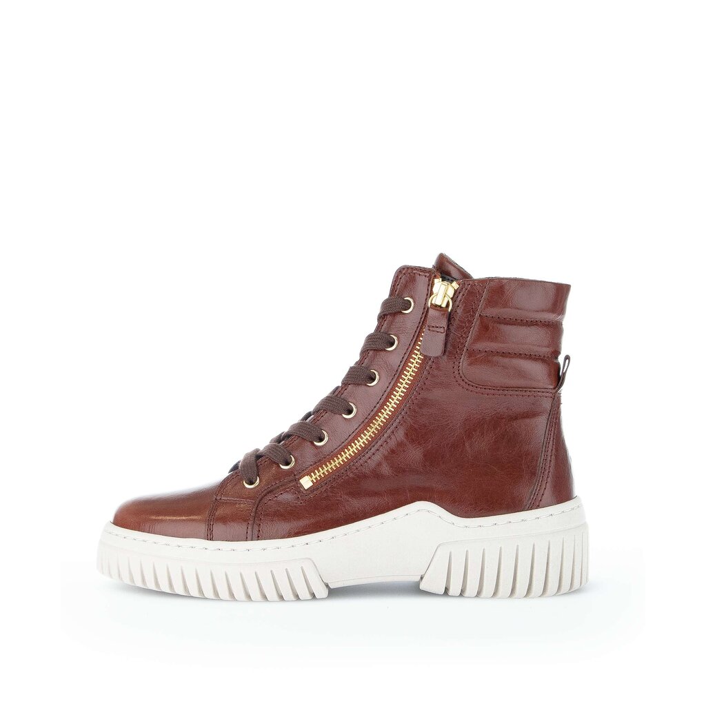 Gabor fashion Schnürstiefelette braun