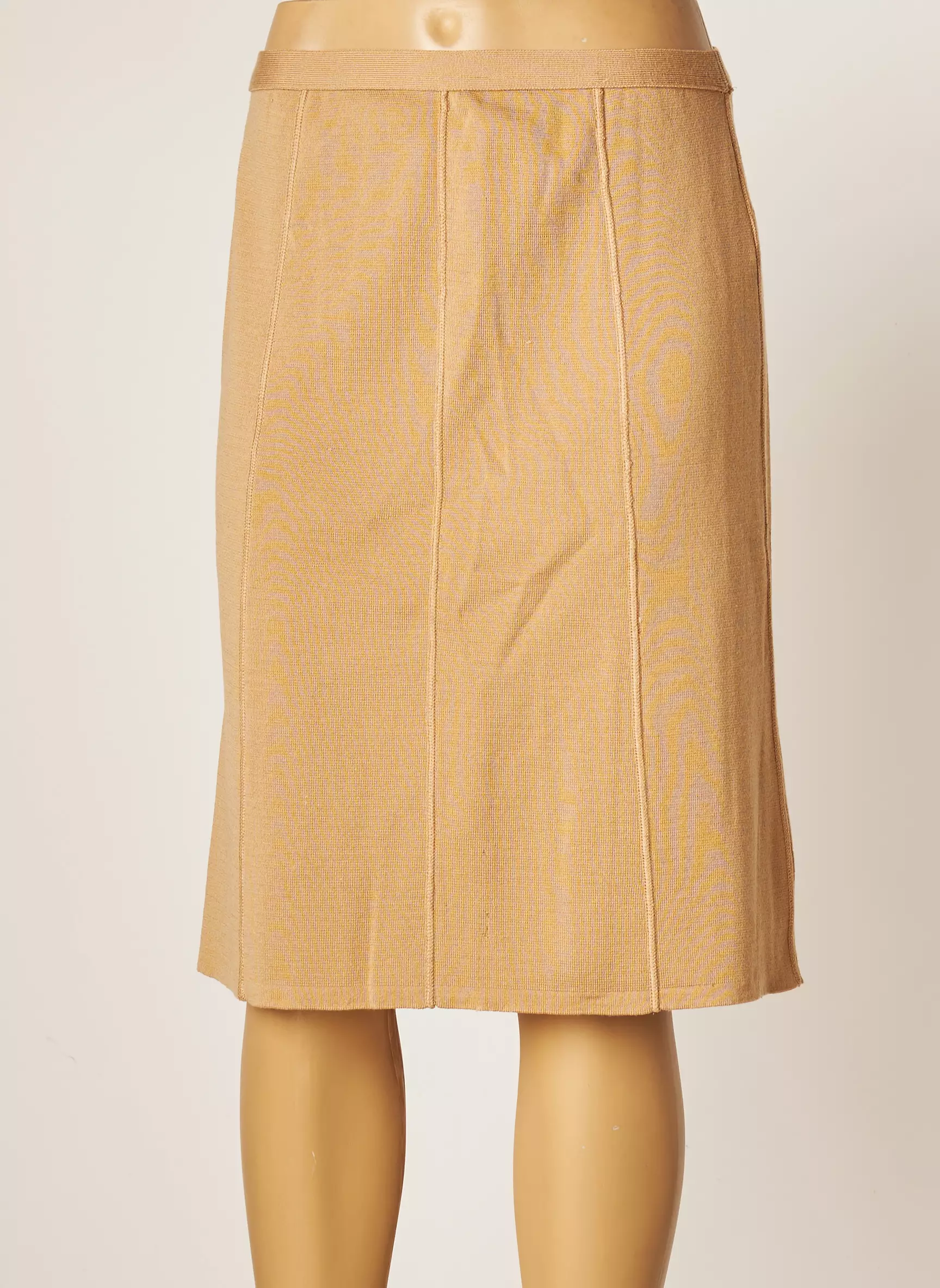 Stefan Green Jupes Mi Longues Femme couleur beige