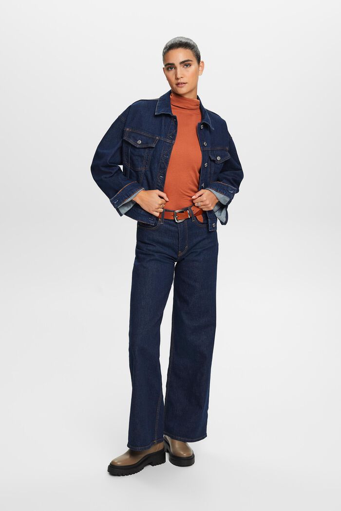 Premium-Jeansjacke im Truckerstil