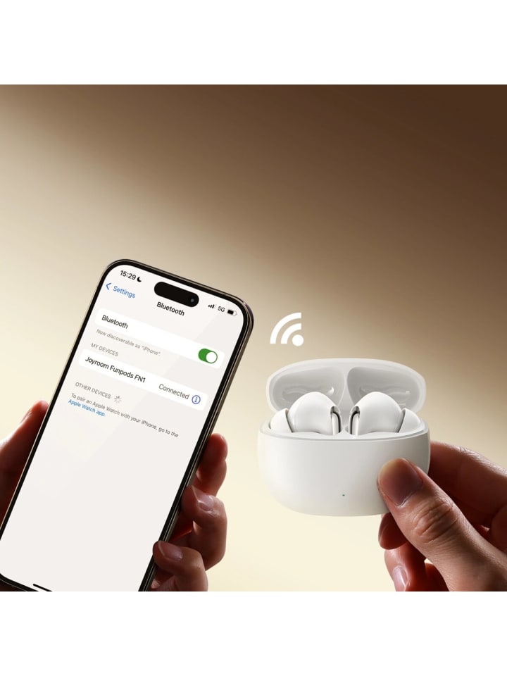 COFI 1453 Funpods kabellose In-Ear-TWS Bluetooth 5.4 ANC ENC-Kopfhörer in Weiß günstig kaufen onesize