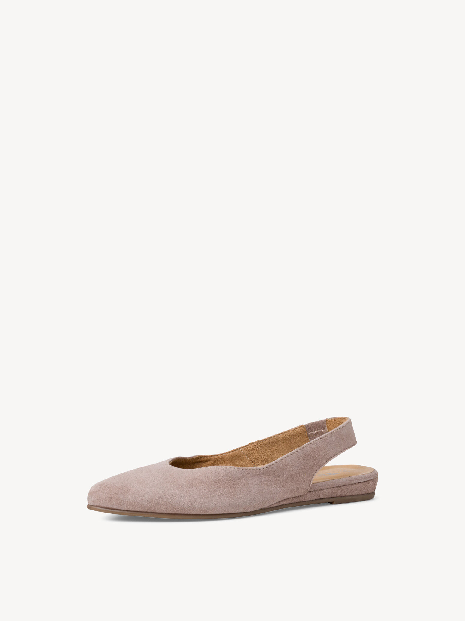 Escarpin en cuir - beige