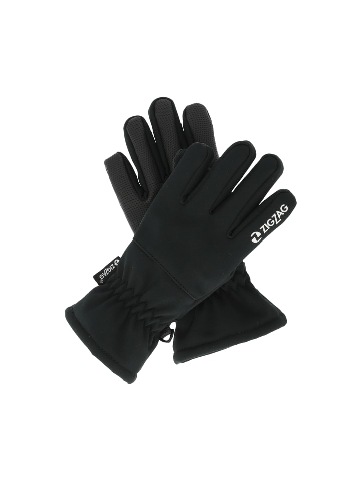 Zigzag Handschuhe Santiay in 1001 Black günstig kaufen