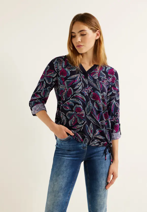 CECIL Bluse mit Multicolorprint