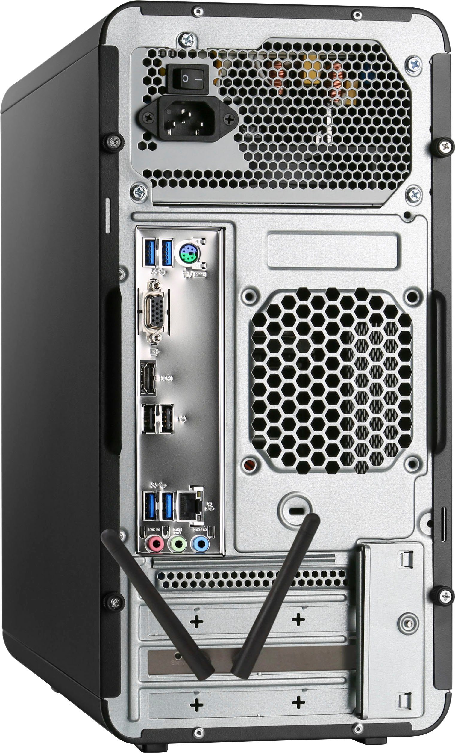 CSL Sprint V28986 Gaming-PC (AMD Ryzen 5 PRO 4650G, AMD Radeon Graphics, 8 GB RAM, 500 GB SSD, Luftkühlung)