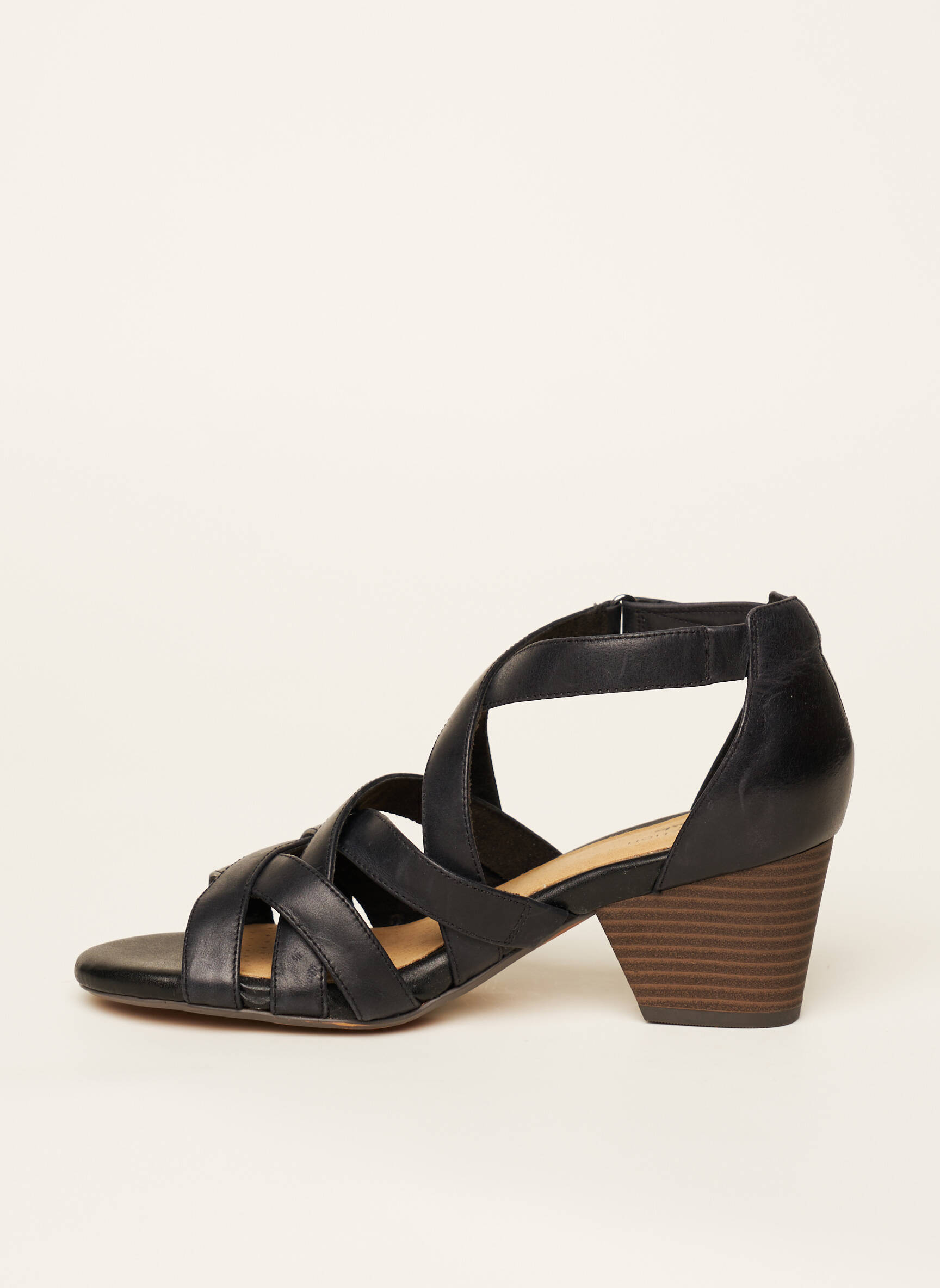 Clarks Sandales Nu Pieds Femme couleur noir