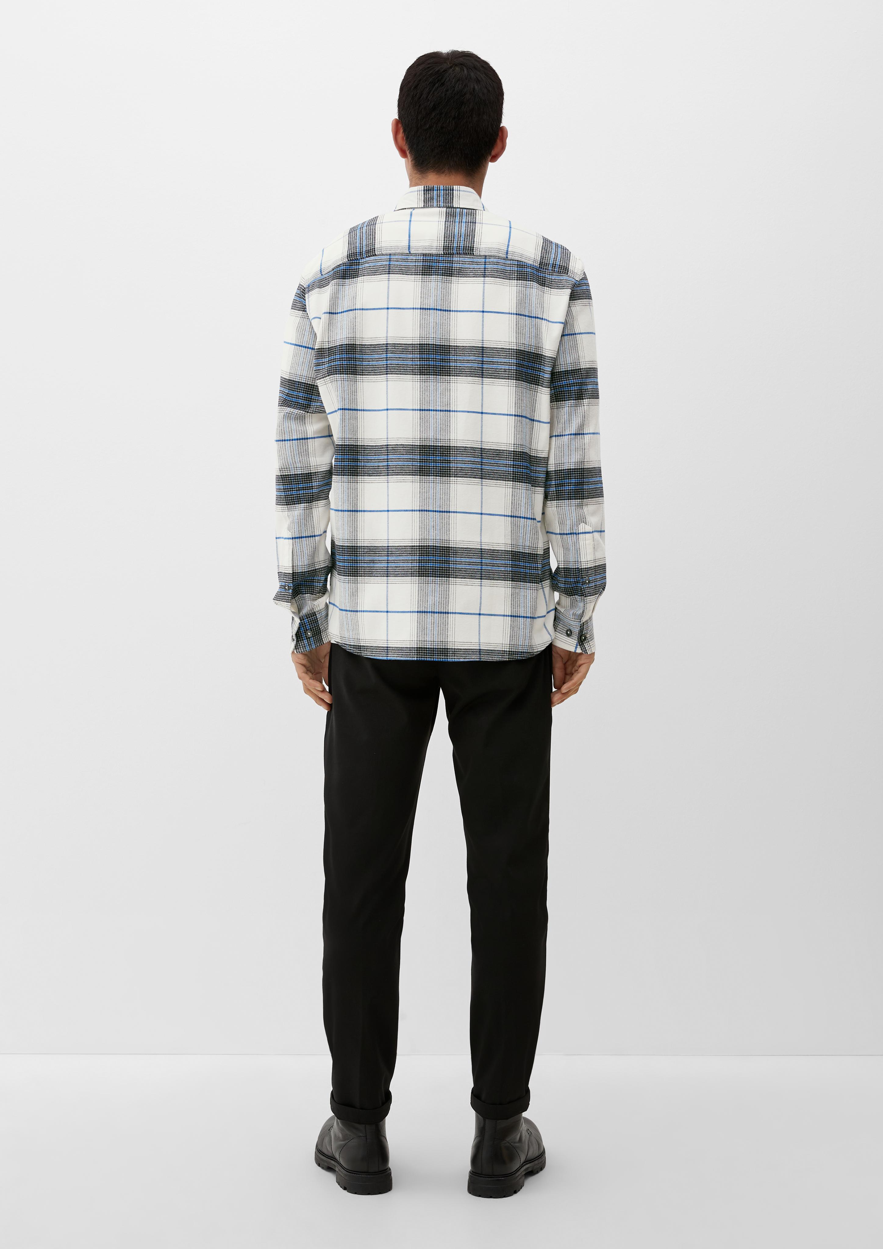 Regular: Twill-Hemd mit Karomuster  2125764-01N1