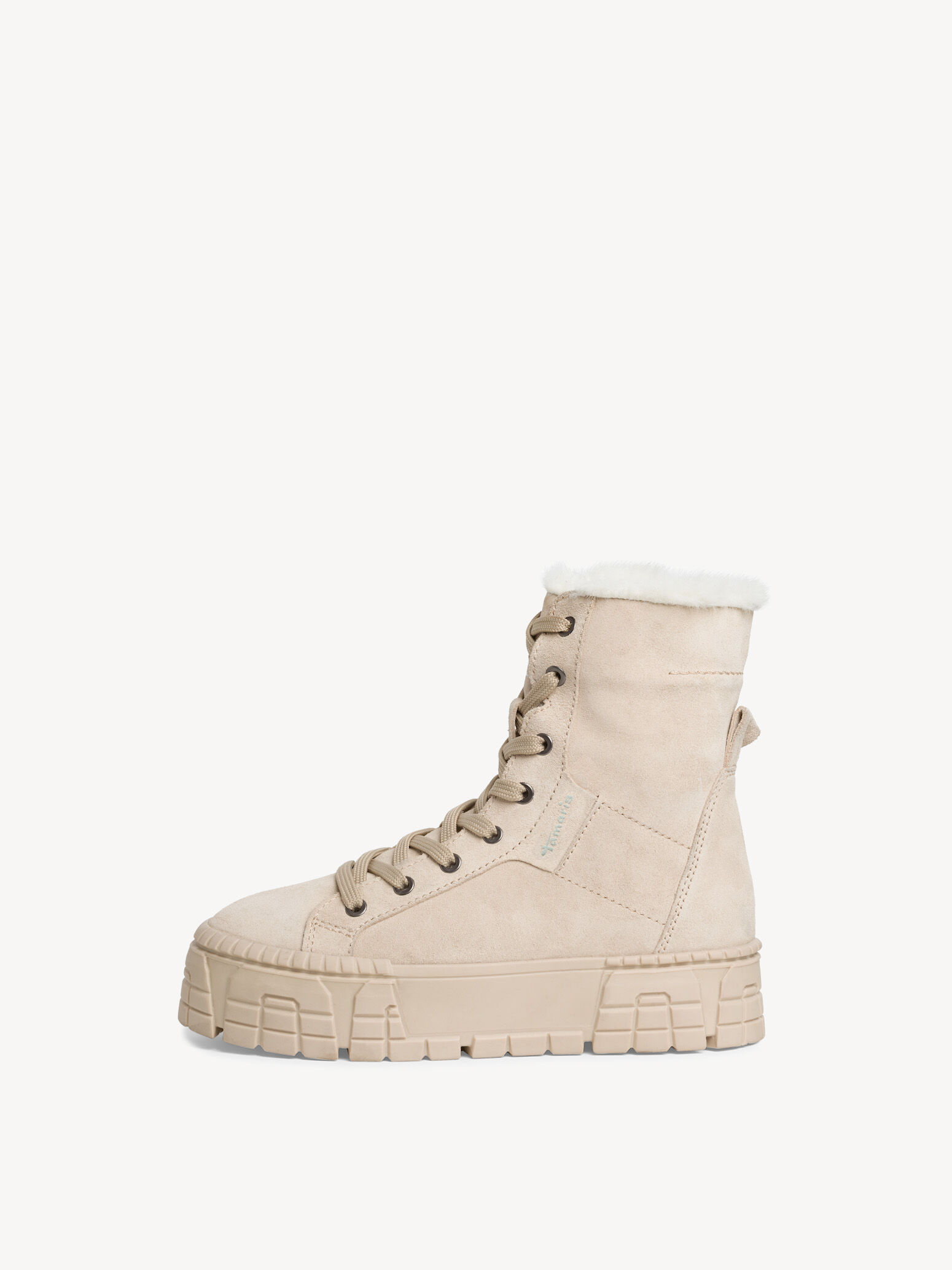 Bottine en cuir - marron doublure chaude