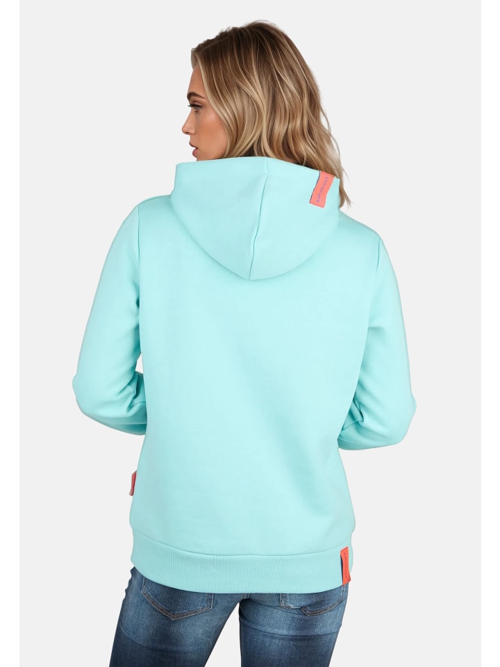 Salzhaut Hoodie TALKEN in Aqua günstig kaufen